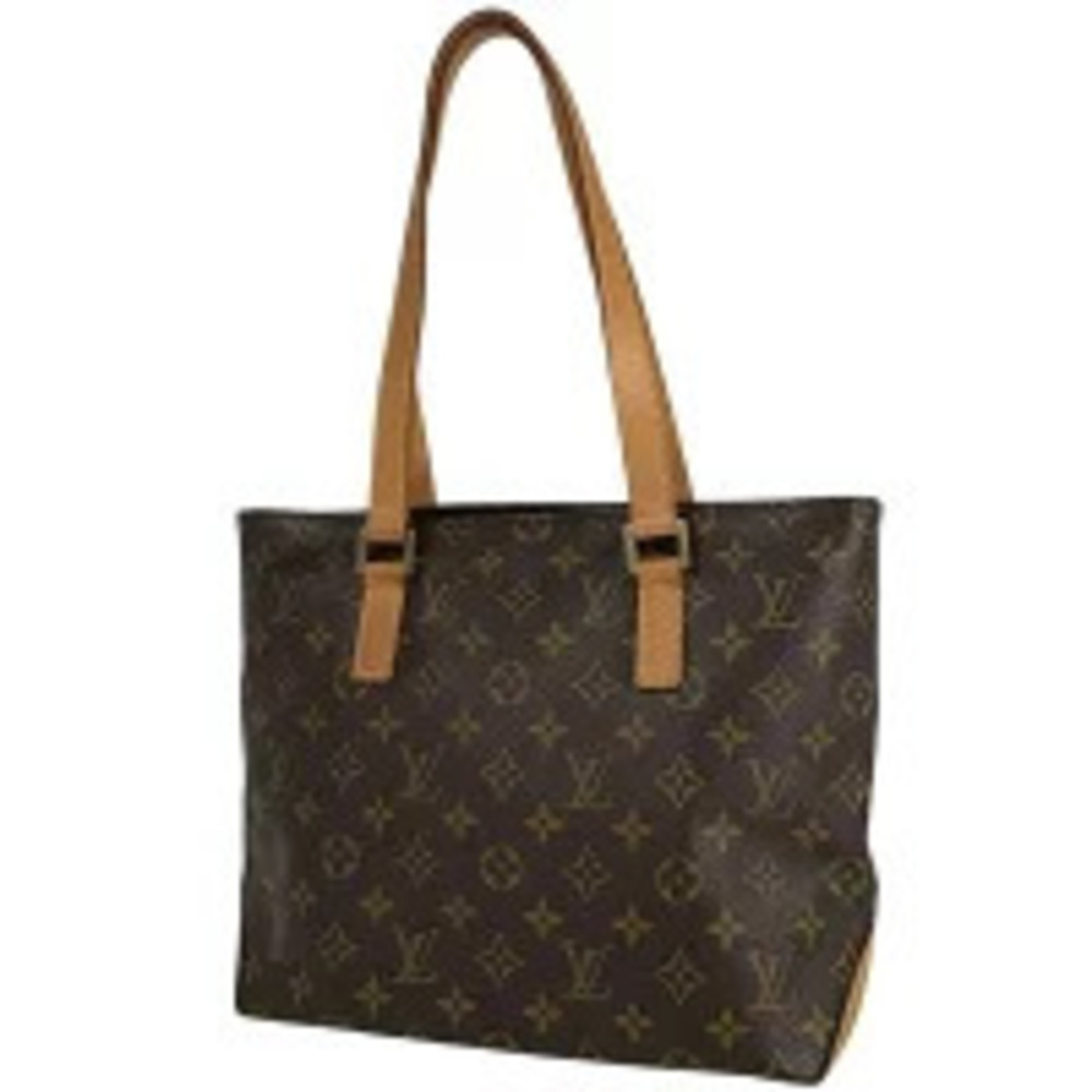 Louis Vuitton Cabas Piano Shoulder Bag Tote Monogram Brown
